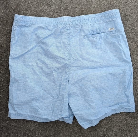 IZOD blue and white cotton golf shorts waist 38 - Picture 7 of 9